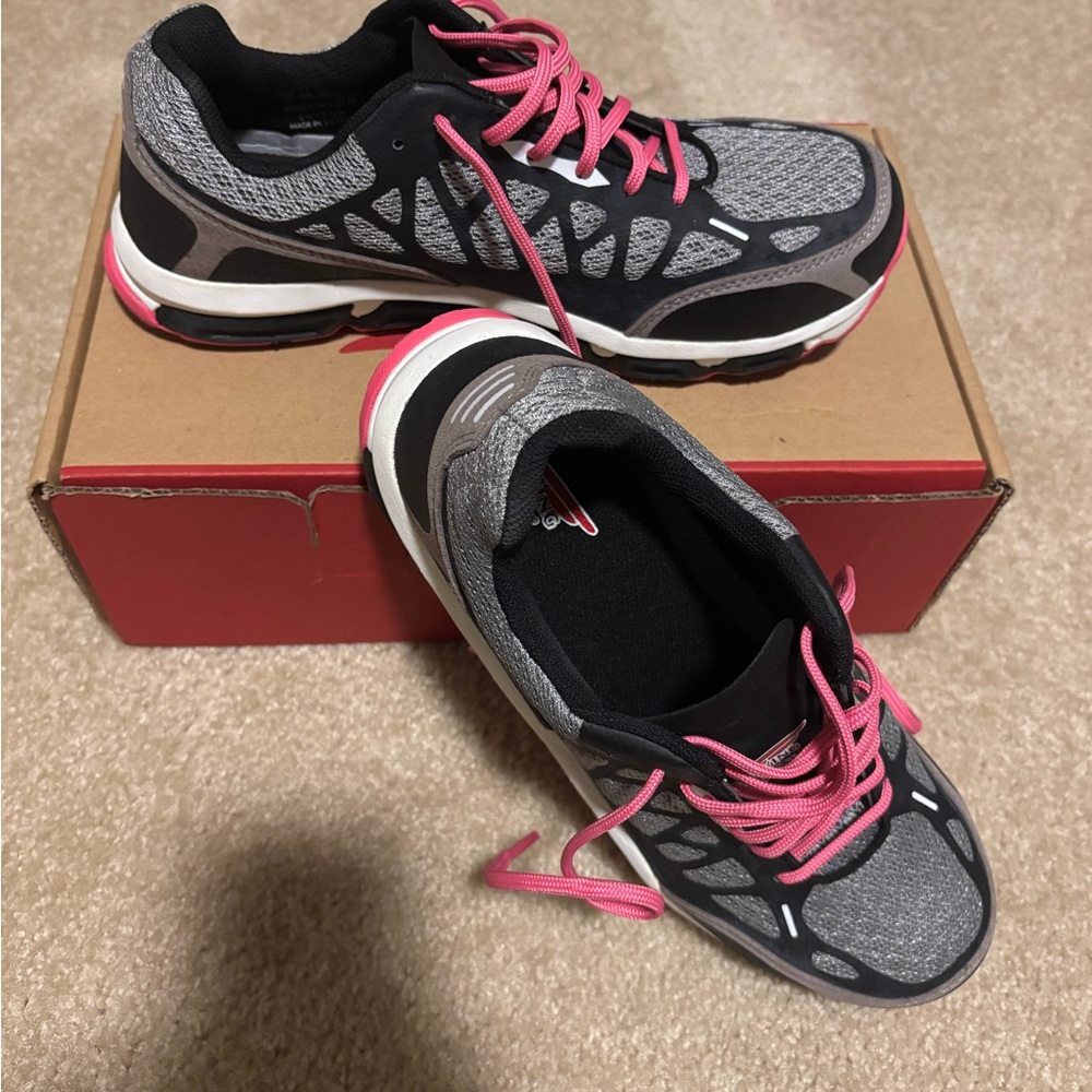 Red Wing Shoes Women's Steel Toe Athletic Shoes - Black and Pink